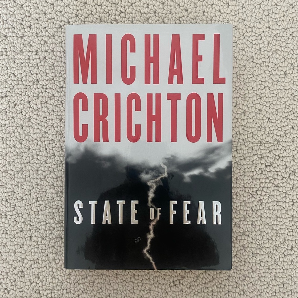 Michael Crichton State Of Fear Hardcover